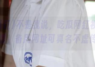 不是我说，吃瓜网红视频变迁史里，备用网址可真名不虚传！